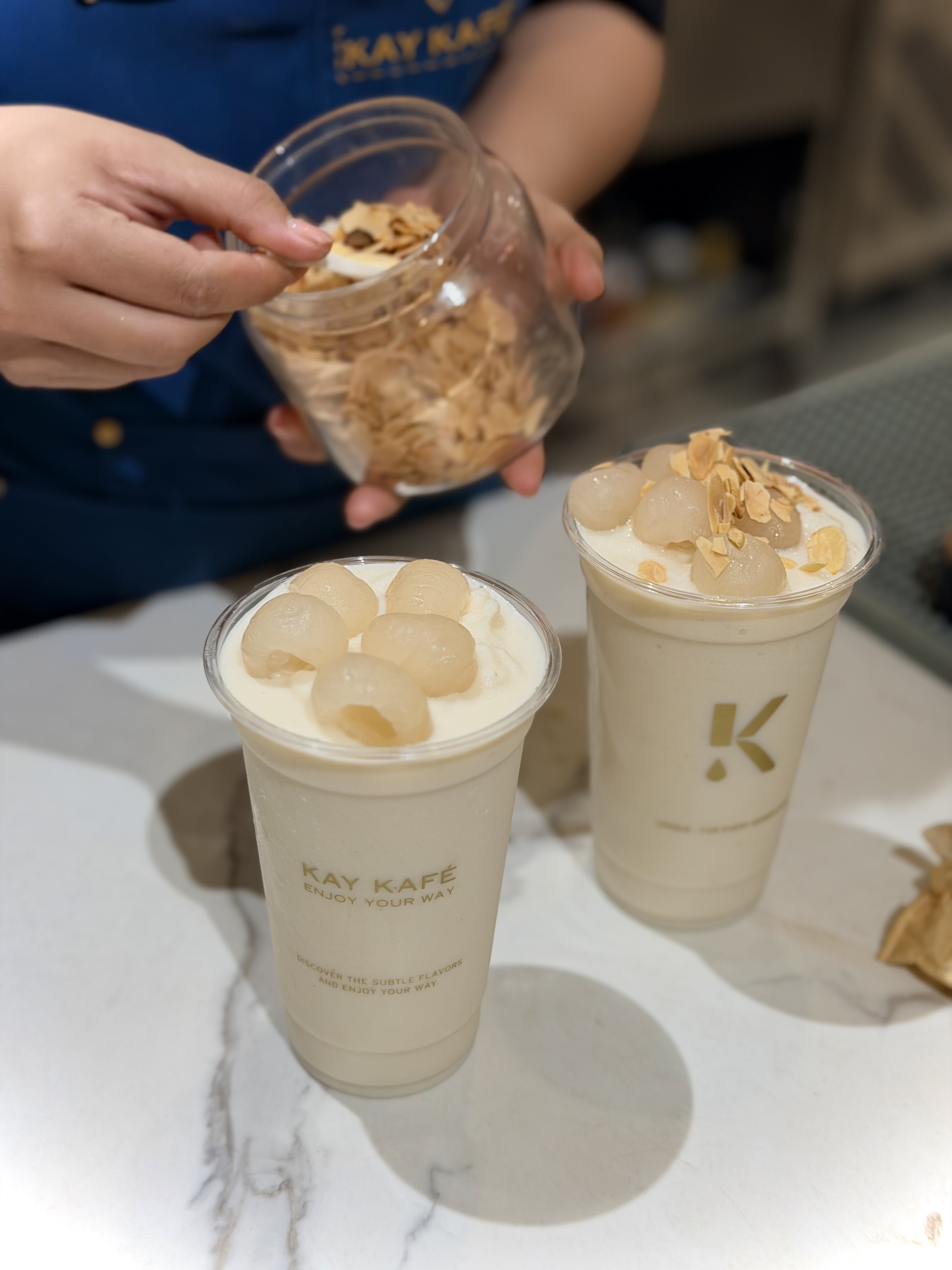 Olong Longan Coco Frappé